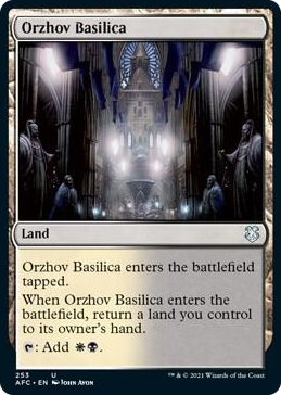 0253 Orzhov Basilica C Commander: Adventures in the Forgotten Realms