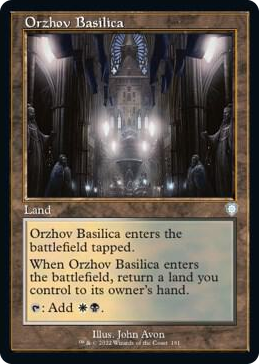 0191 Orzhov Basilica (Retro Frame) U Commander: The Brothers' War