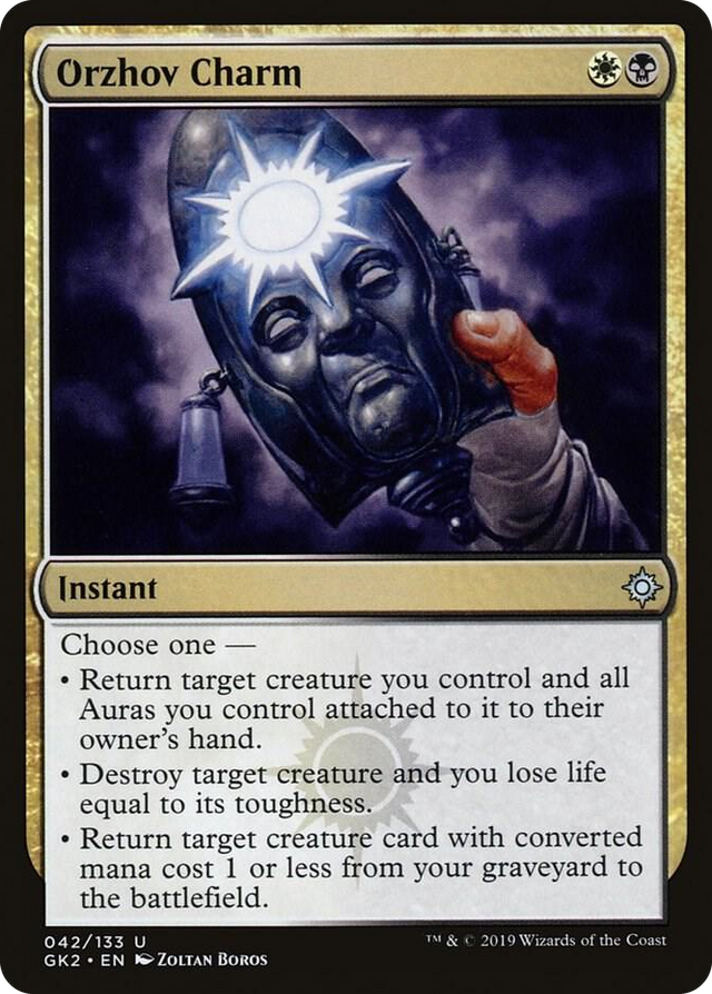 0042 Orzhov Charm U Ravnica Allegiance: Guild Kits