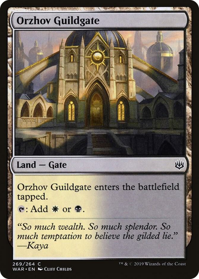0269 Orzhov Guildgate C War of the Spark