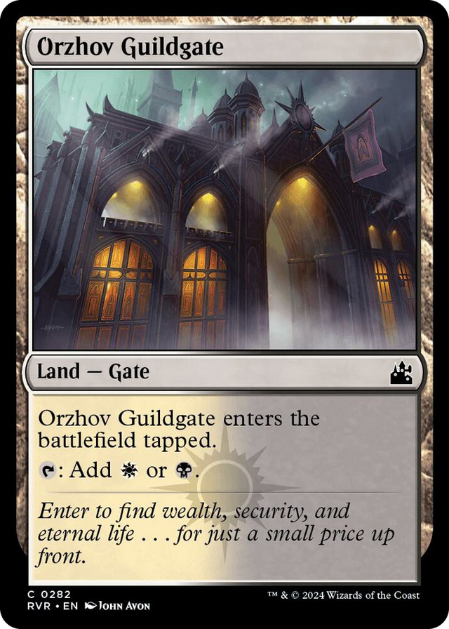 0282 Orzhov Guildgate C Ravnica Remastered