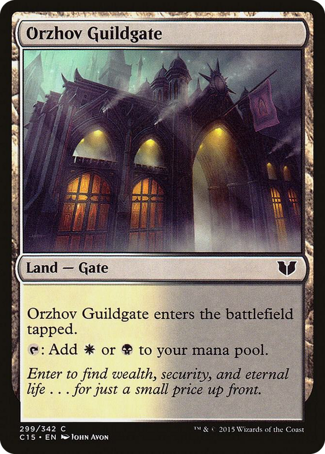 0299 Orzhov Guildgate C Commander 2015