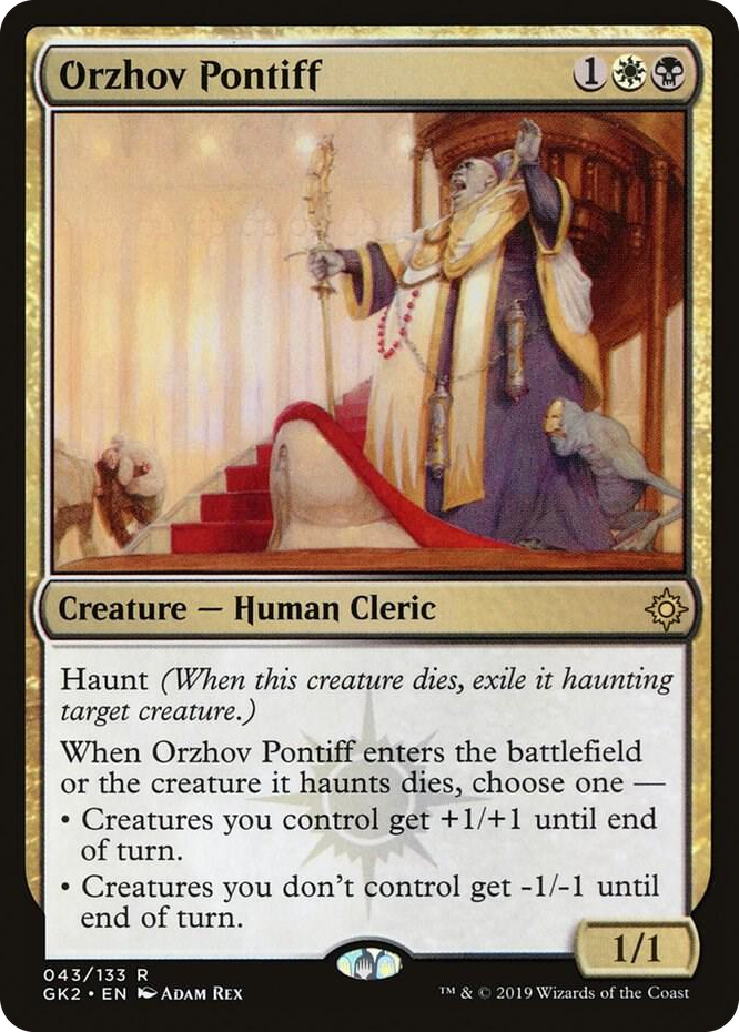 0043 Orzhov Pontiff R Ravnica Allegiance: Guild Kits