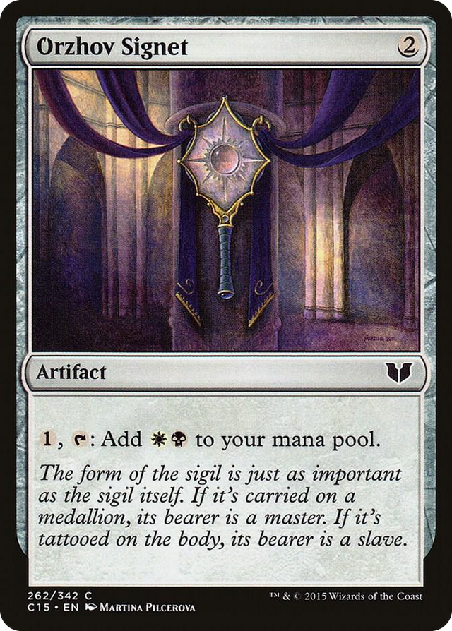 0262 Orzhov Signet C Commander 2015