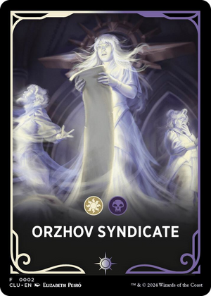 0002 Orzhov Syndicate Theme Card T Ravnica: Clue Edition