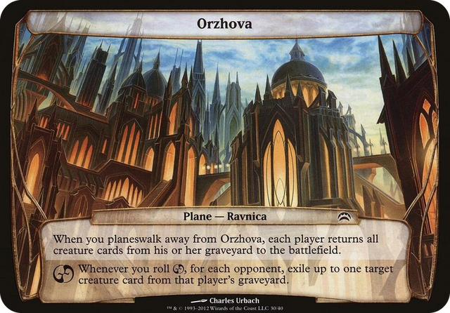 0030 Orzhova (Planechase 2012) S Oversize Cards