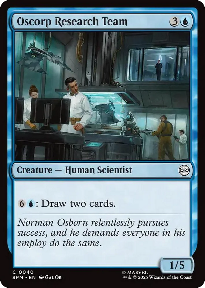 0040 Oscorp Research Team C Marvel's Spider-Man