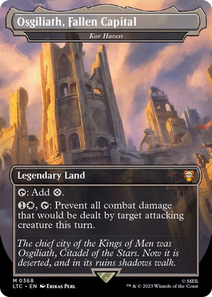 0368 Osgiliath, Fallen Capital - Kor Haven (Borderless) M Commander: The Lord of the Rings: Tales of Middle-earth