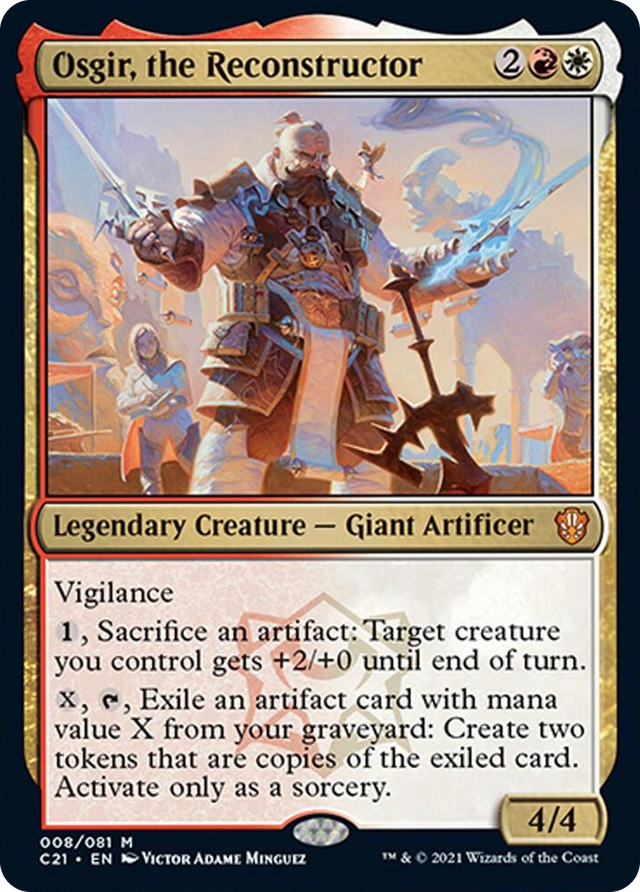 0008 Osgir, the Reconstructor M Commander 2021