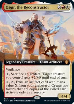 0335 Osgir, the Reconstructor (Extended Art) M Commander 2021