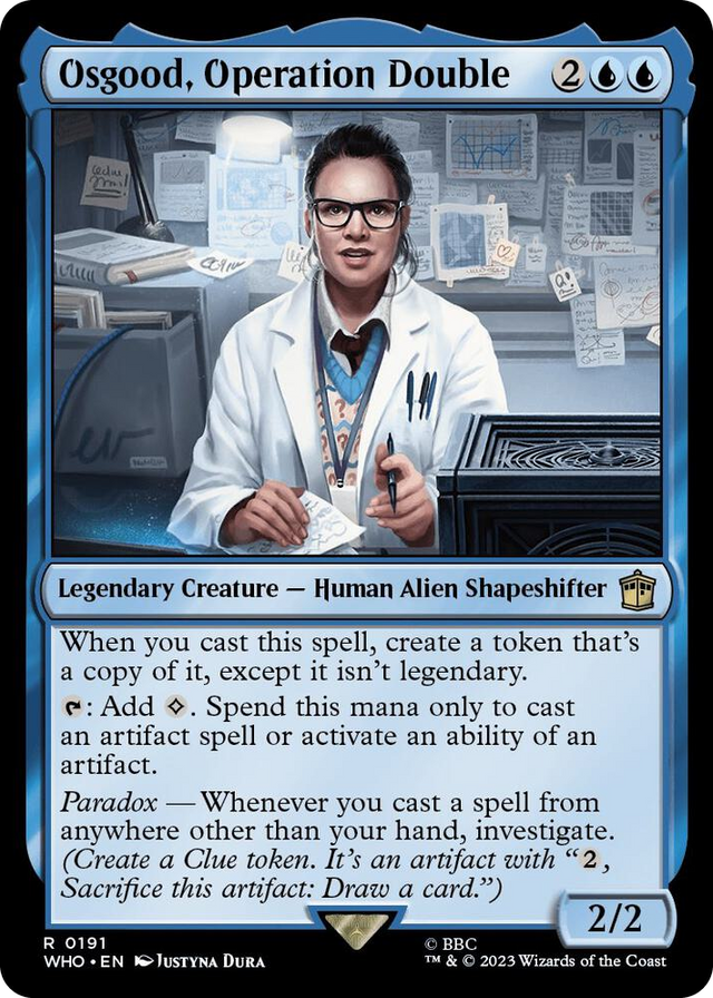 0191 Osgood, Operation Double R Universes Beyond: Doctor Who