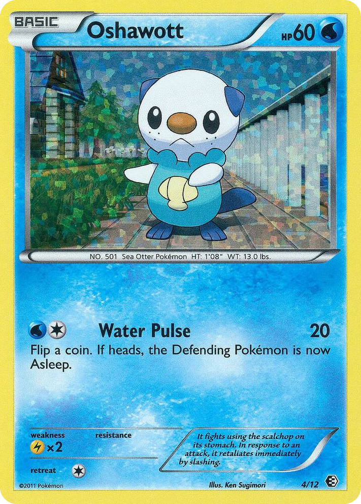 0004 Oshawott Promo McDonald's Promos 2011