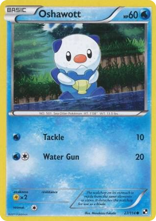 0027 Oshawott - 27/114 (Cosmos Holo) Promo Alternate Art Promos