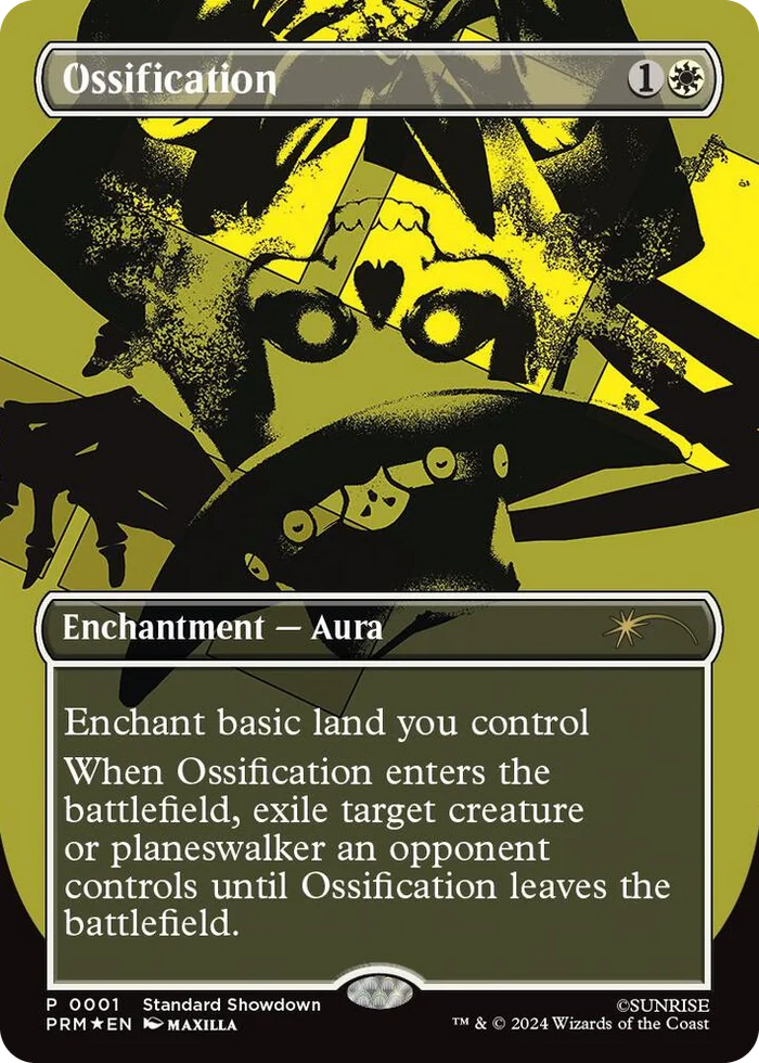 0001 Ossification P Standard Showdown Promos
