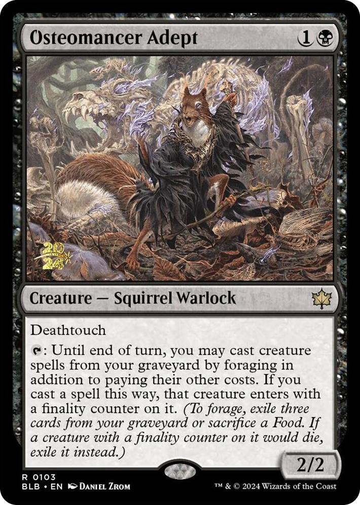 0103 Osteomancer Adept R Prerelease Cards