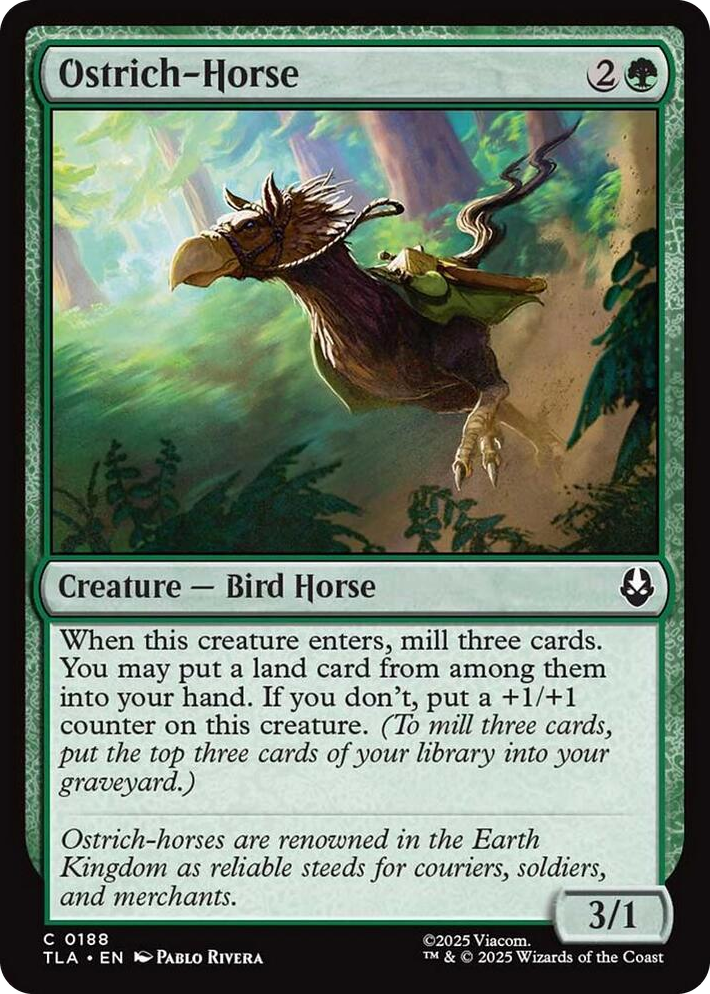 0188 Ostrich-Horse C The Last Airbender