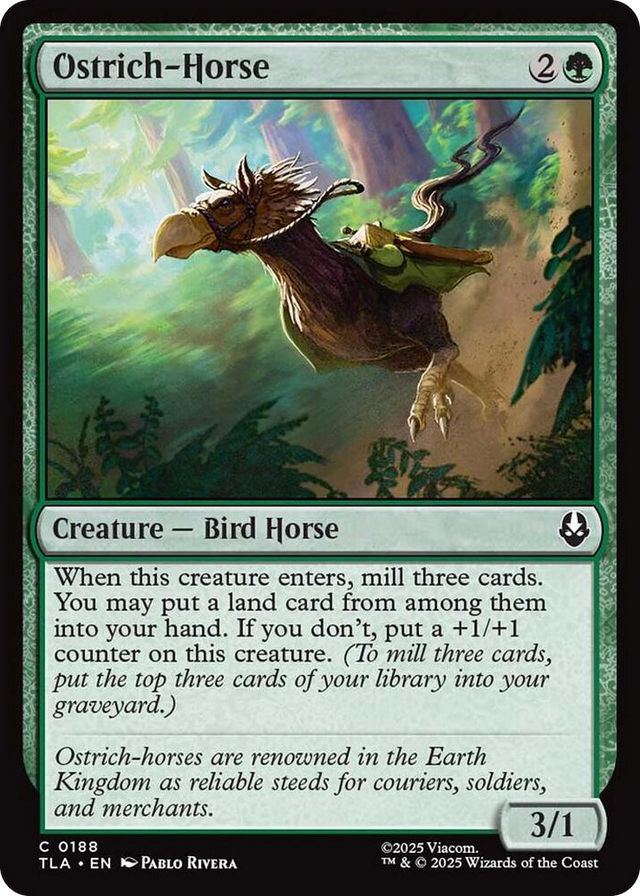 0188 Ostrich-Horse C The Last Airbender