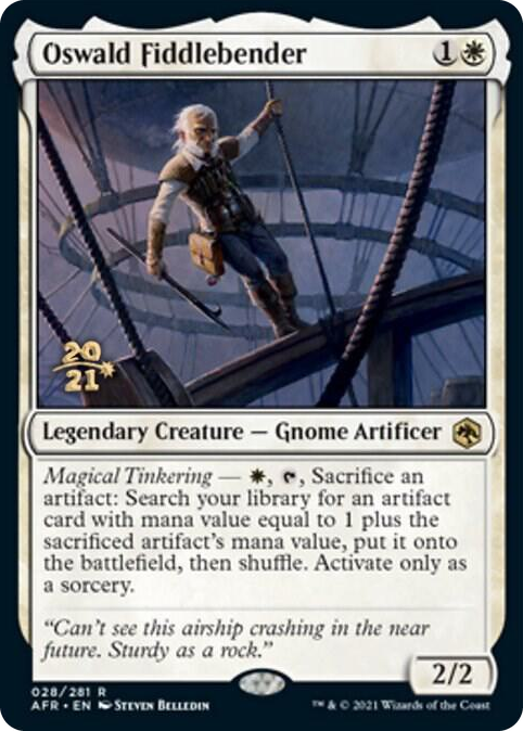 0028 Oswald Fiddlebender R Prerelease Cards