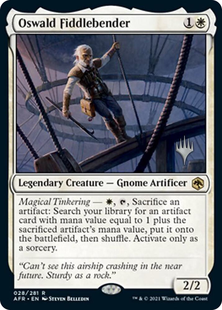 0028 Oswald Fiddlebender R Promo Pack: Adventures in the Forgotten Realms