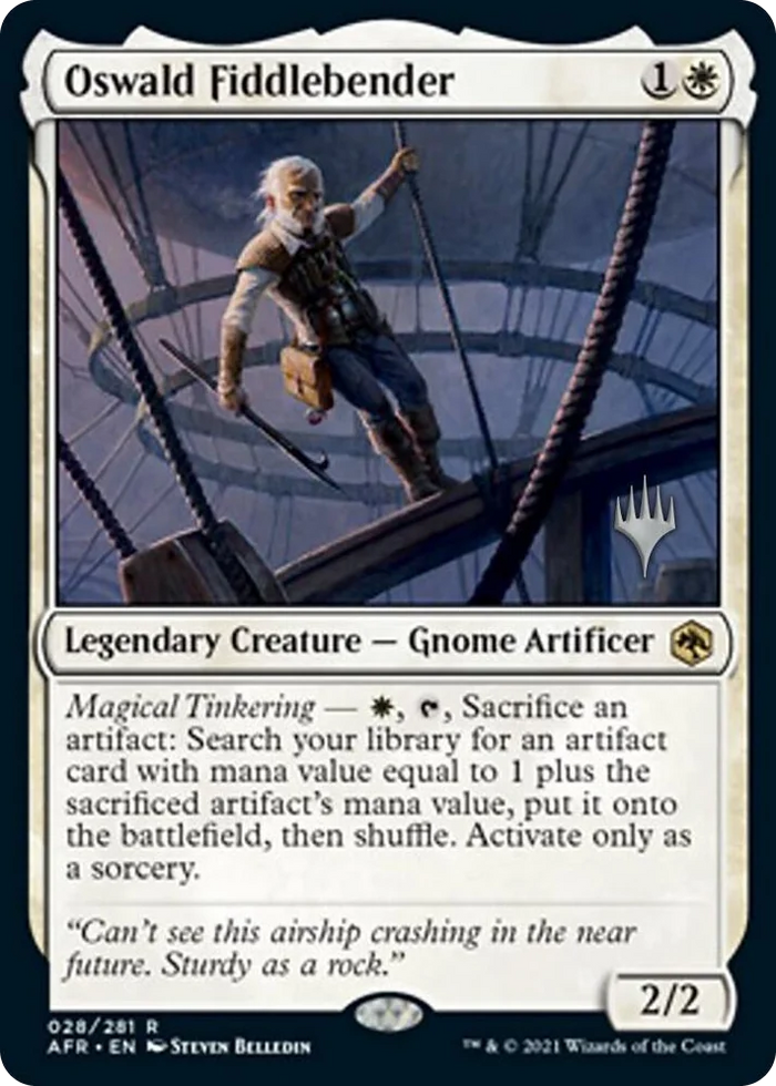 0028 Oswald Fiddlebender R Promo Pack: Adventures in the Forgotten Realms