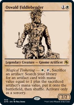 0304 Oswald Fiddlebender (Showcase) R Adventures in the Forgotten Realms