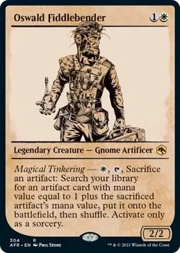 0304 Oswald Fiddlebender (Showcase) R Adventures in the Forgotten Realms