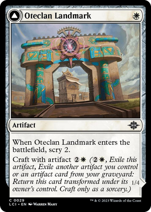 0029 Oteclan Landmark C The Lost Caverns of Ixalan