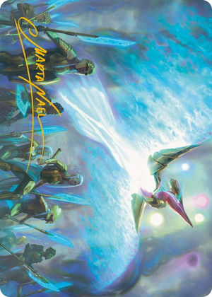 0052 Otharri, Suns' Glory Art Card (Gold-Stamped Signature) S Art Series: Phyrexia: All Will Be One