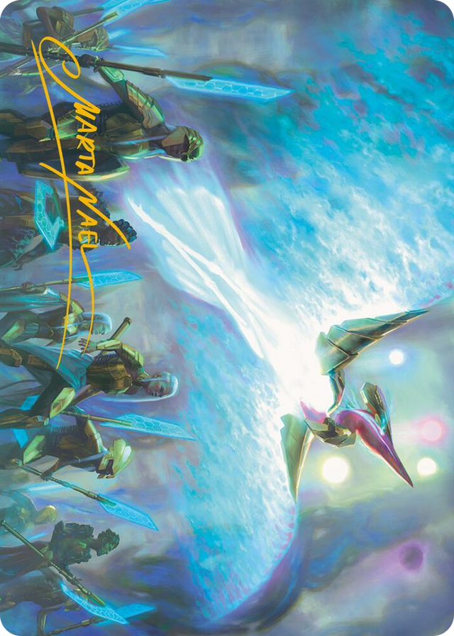 0052 Otharri, Suns' Glory Art Card (Gold-Stamped Signature) S Art Series: Phyrexia: All Will Be One
