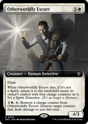 0323 Otherworldly Escort (Extended Art) R Commander: Murders at Karlov Manor