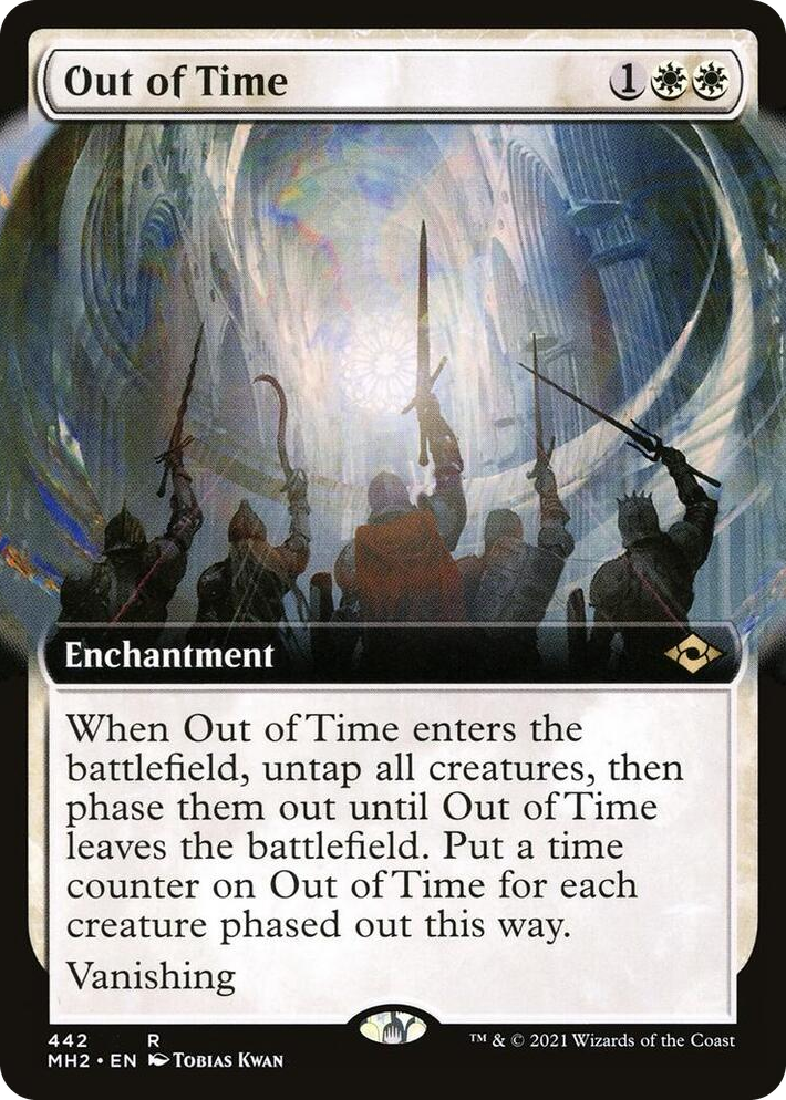 0442 Out of Time (Extended Art) R Modern Horizons 2