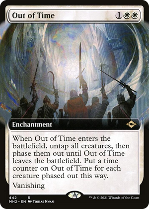 0442 Out of Time (Extended Art) R Modern Horizons 2