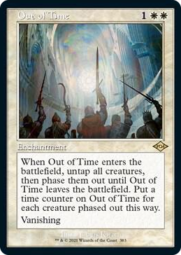 0383 Out of Time (Retro Frame) (Foil Etched) R Modern Horizons 2