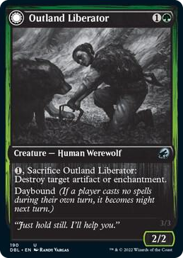 0190 Outland Liberator U Innistrad: Double Feature