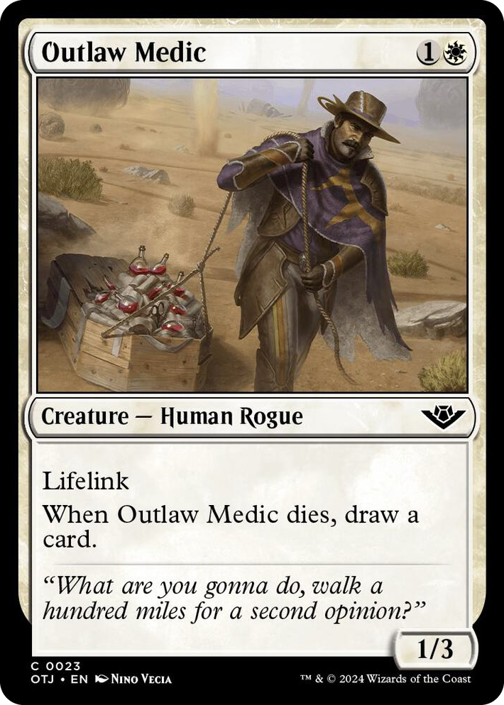 0023 Outlaw Medic C Outlaws of Thunder Junction