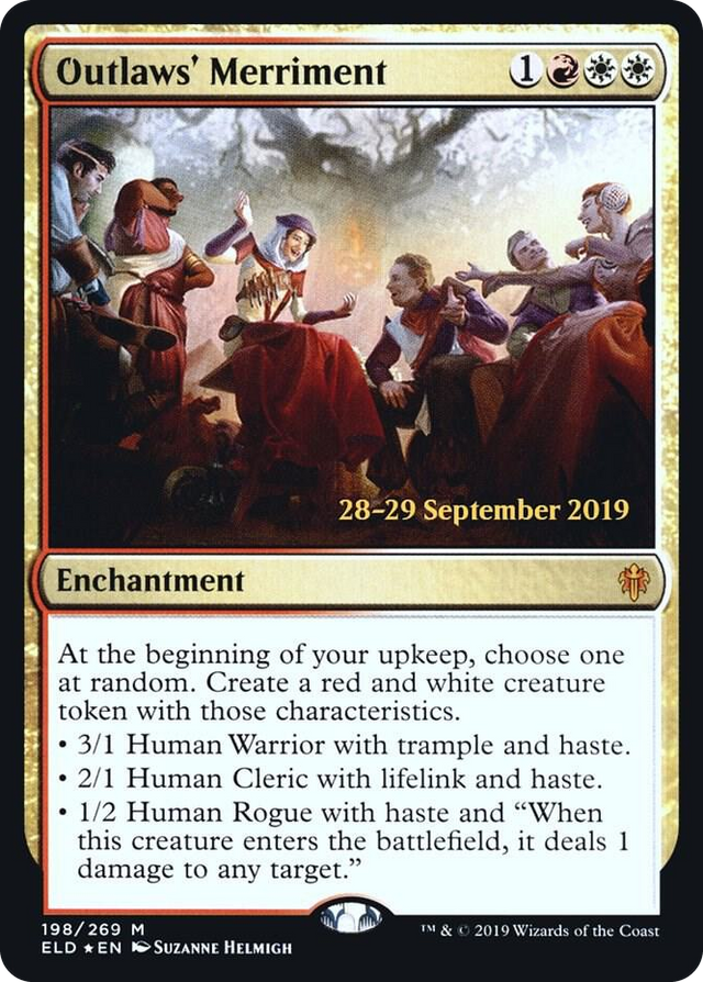 0198 Outlaws' Merriment M Prerelease Cards