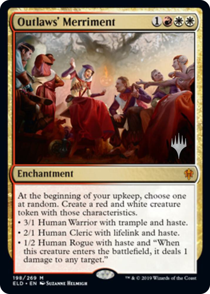 0198 Outlaws' Merriment M Promo Pack: Throne of Eldraine