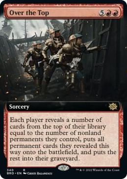0340 Over the Top (Extended Art) R The Brothers' War