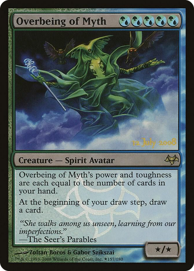 0157 Overbeing of Myth P Prerelease Cards