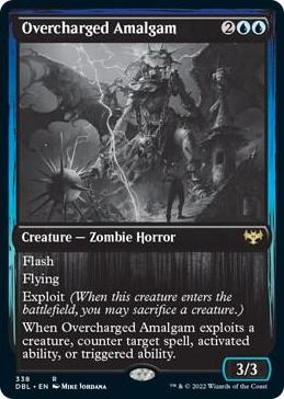 Overcharged Amalgam #338 R - Innistrad: Double Feature Pokemon card