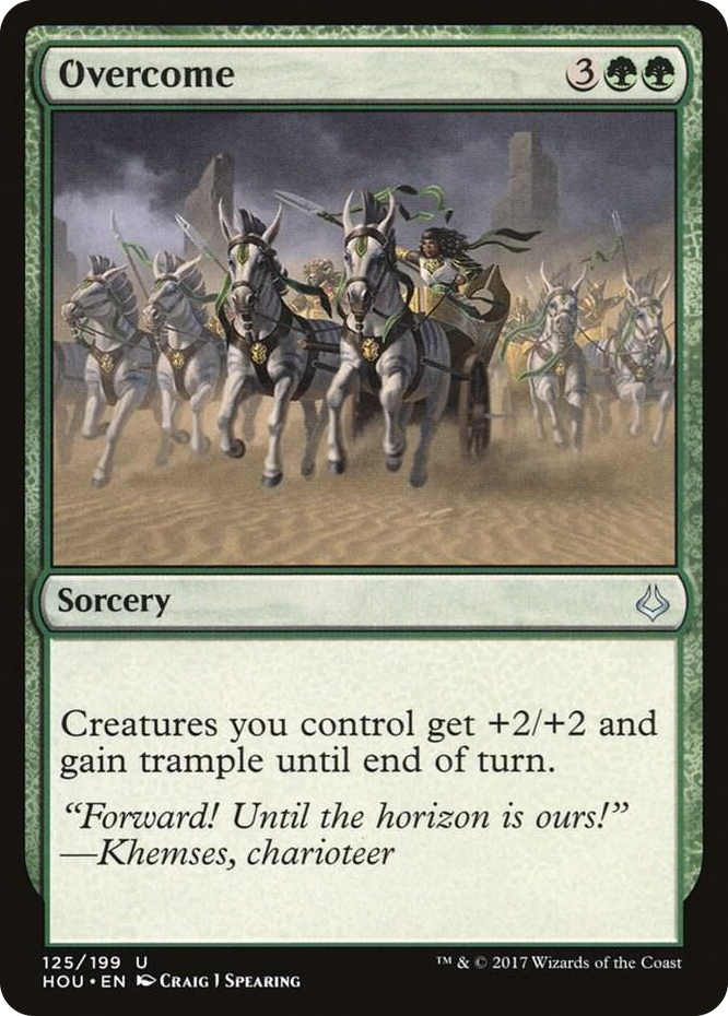 Overcome #125 U - Hour of Devastation Pokemon card