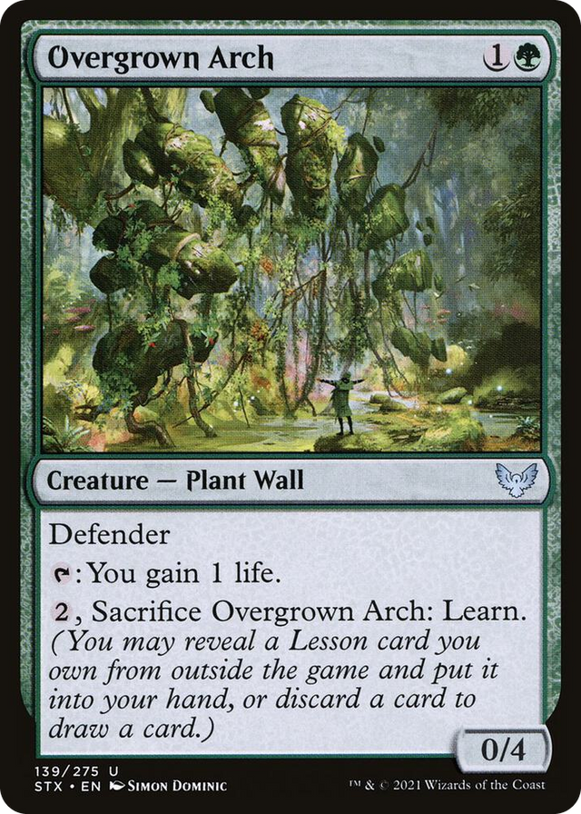 0139 Overgrown Arch U Strixhaven: School of Mages
