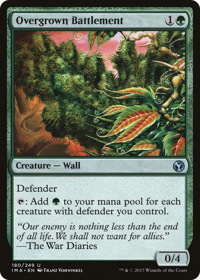 0180 Overgrown Battlement U Iconic Masters