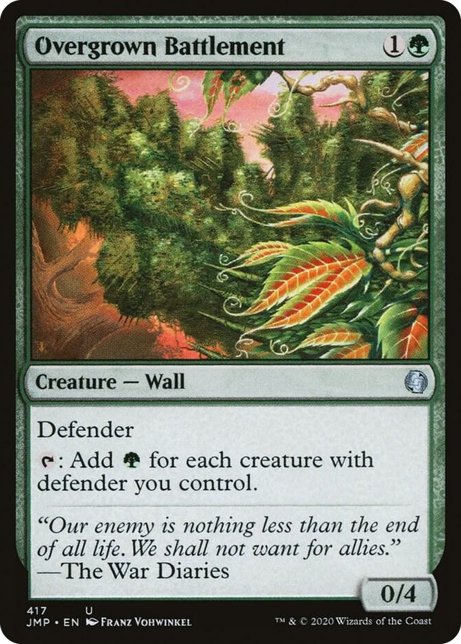 0417 Overgrown Battlement U Jumpstart