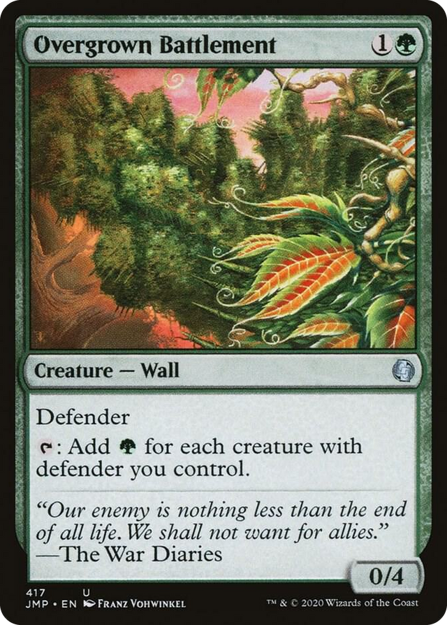 0417 Overgrown Battlement U Jumpstart