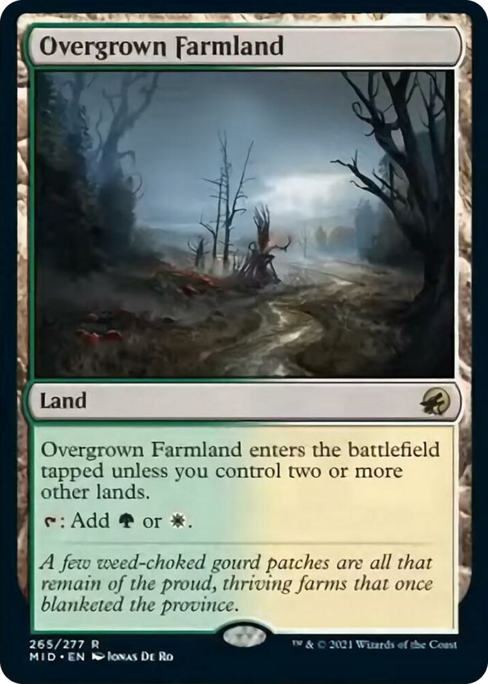 0265 Overgrown Farmland R Innistrad: Midnight Hunt