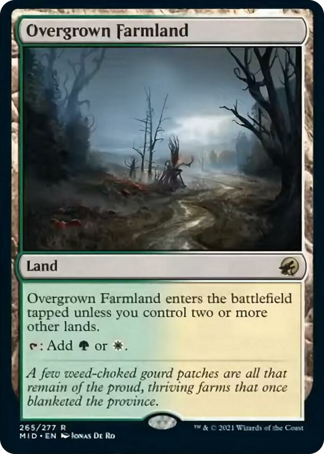 0265 Overgrown Farmland R Innistrad: Midnight Hunt