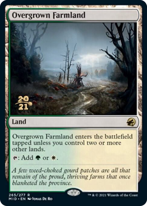 0265 Overgrown Farmland R Prerelease Cards
