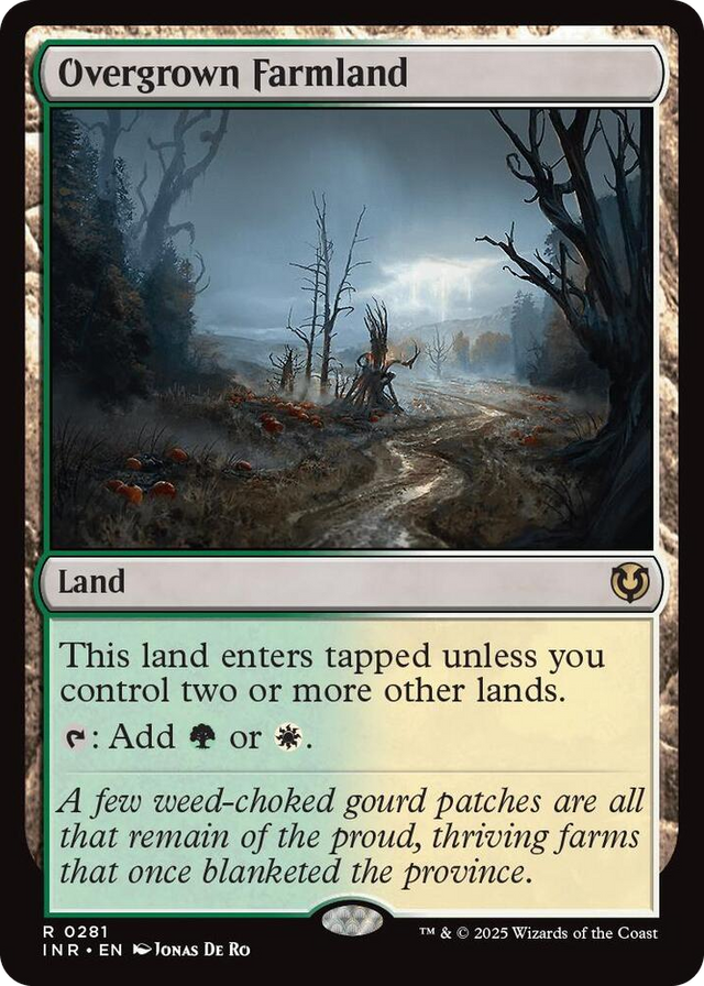 0281 Overgrown Farmland R Innistrad Remastered