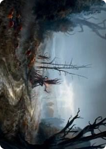 0074 Overgrown Farmland Art Card S Art Series: Innistrad: Midnight Hunt